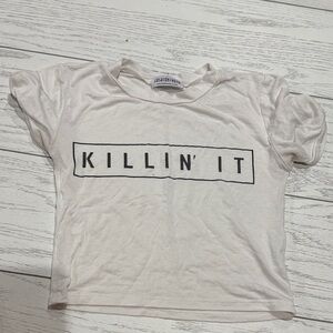 Fashion Nova Kids White Graphic Tee